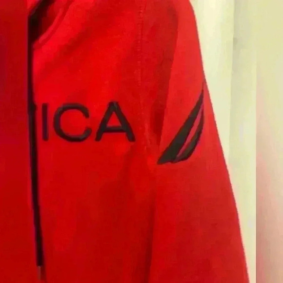 Nautica Women's Full Zip Hoodie - Red, size S. In great condition - Picture 3 of 12